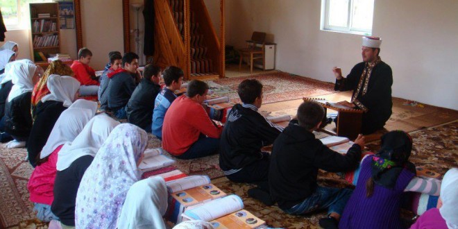 Niveli i dytë, me nxënës në Xhamin e Klleznës. Prill 2012