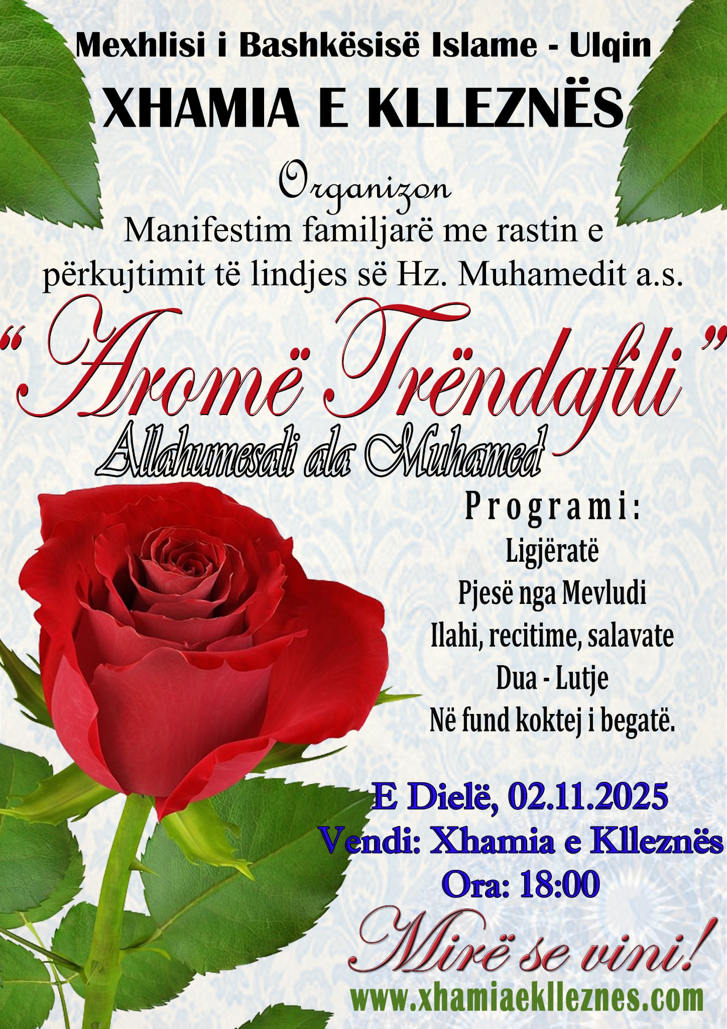 Manifestim familjarë me rastin e përkujtimit të lindjes së Hz. Muhamedit a.s.