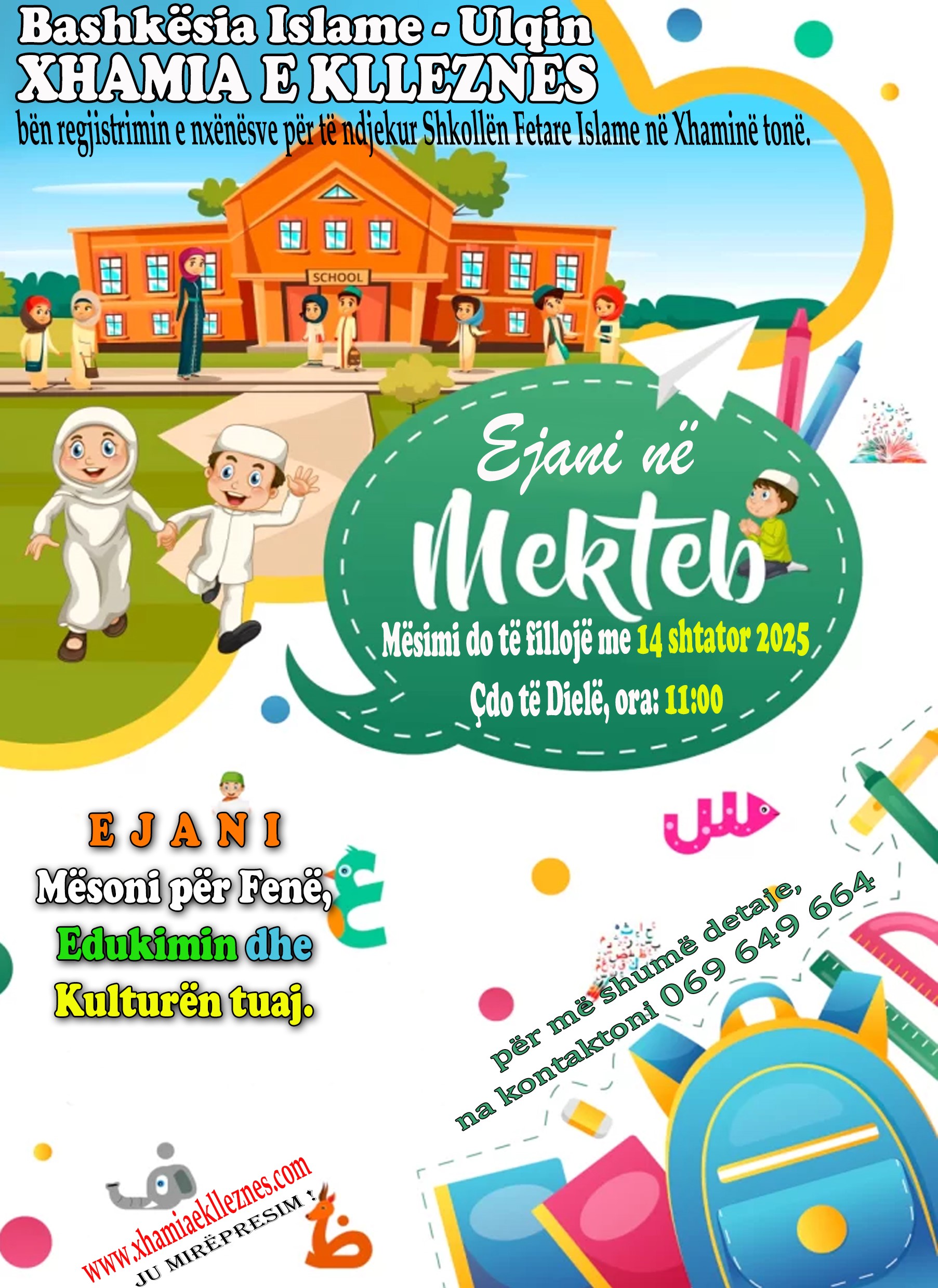 Regjistrimet për MesimBesim, startojmë me 14.09.2025